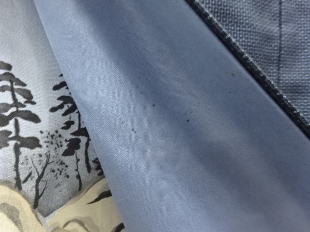  本場泥大島紬100亀甲男物着物アンサンブル